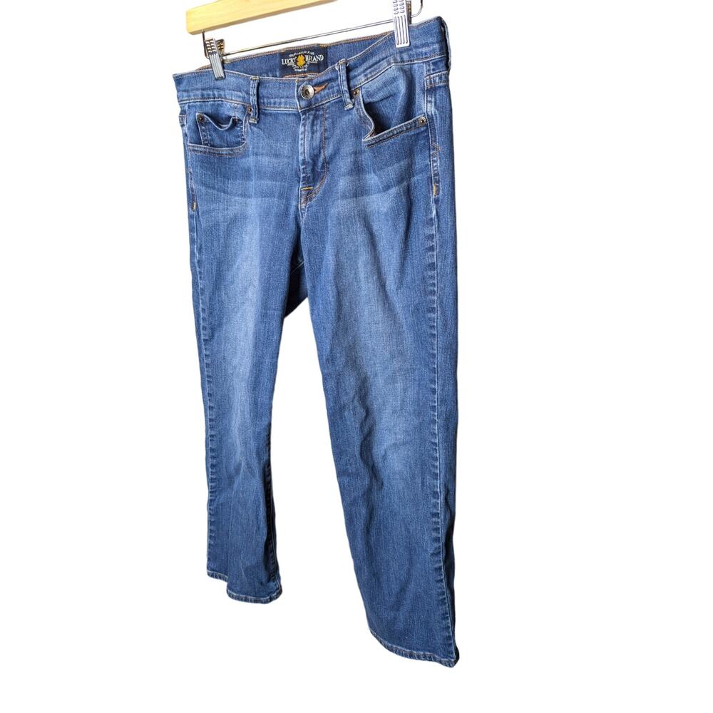 Lucky Brand Sweet'n Cropped Boho Western Jeans Denim Modest School Women 8